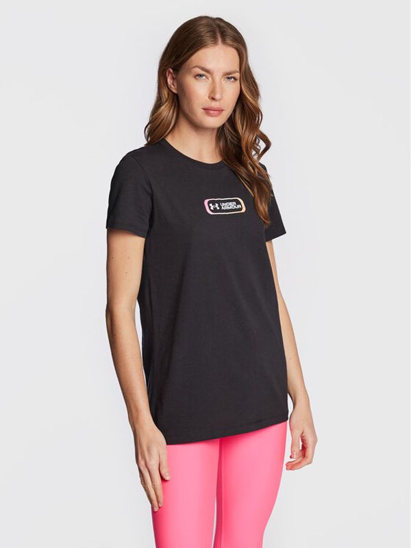 Under Armour Under Armour Тишърт Ua Gradient Pill 1374163 Черен Regular Fit