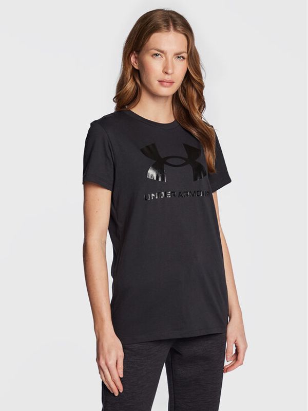 Under Armour Under Armour Тишърт Ua Sportstyle Graphic 1356305 Черен Regular Fit