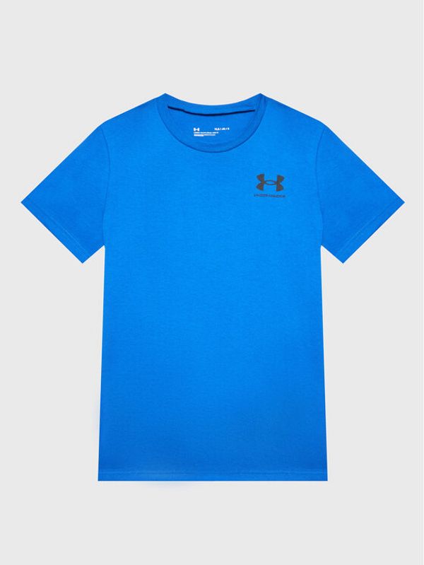 Under Armour Under Armour Тишърт Ua Sportstyle Left Chest 1363280 Син Regular Fit