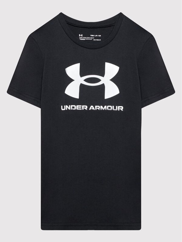 Under Armour Under Armour Тишърт Ua Sportstyle Logo 1363282 Черен Loose Fit