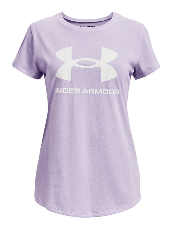 Under Armour Under Armour Тишърт UA SPORTSTYLE LOGO SS 1361182 Розов Regular Fit