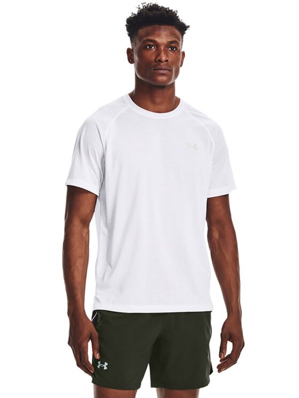 Under Armour Under Armour Тишърт UA STREAKER TEE 1361469 Бял Regular Fit