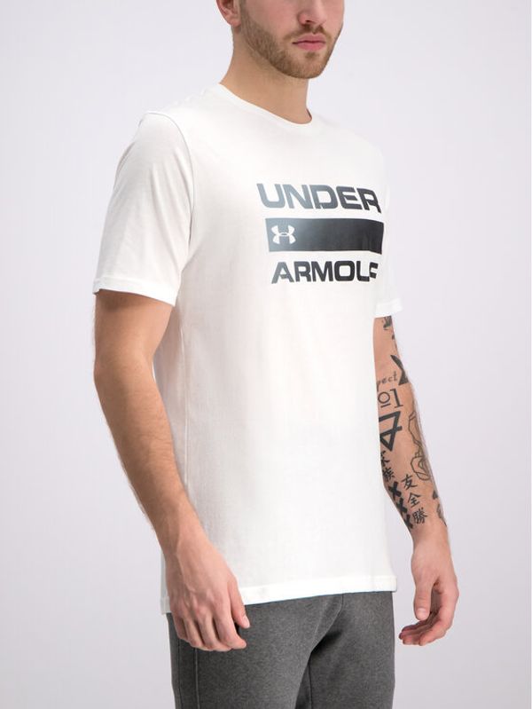 Under Armour Under Armour Тишърт Ua Team Issue Wordmark 1329582 Бял Regular Fit