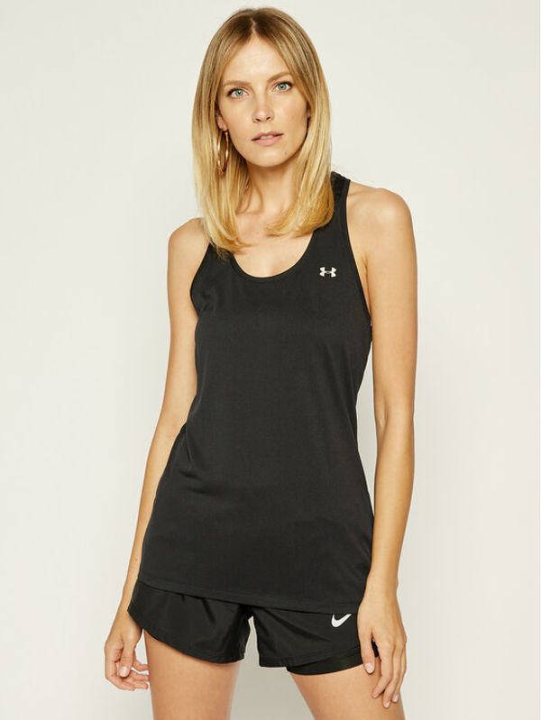 Under Armour Under Armour Топ UA Tech 1275045 Черен Regular Fit