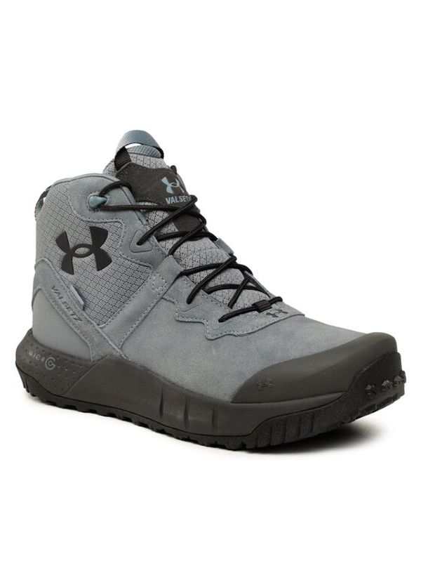 Under Armour Under Armour Туристически Ua Mg Valsetz Mid Lthr Wp 3024334-101 Сив