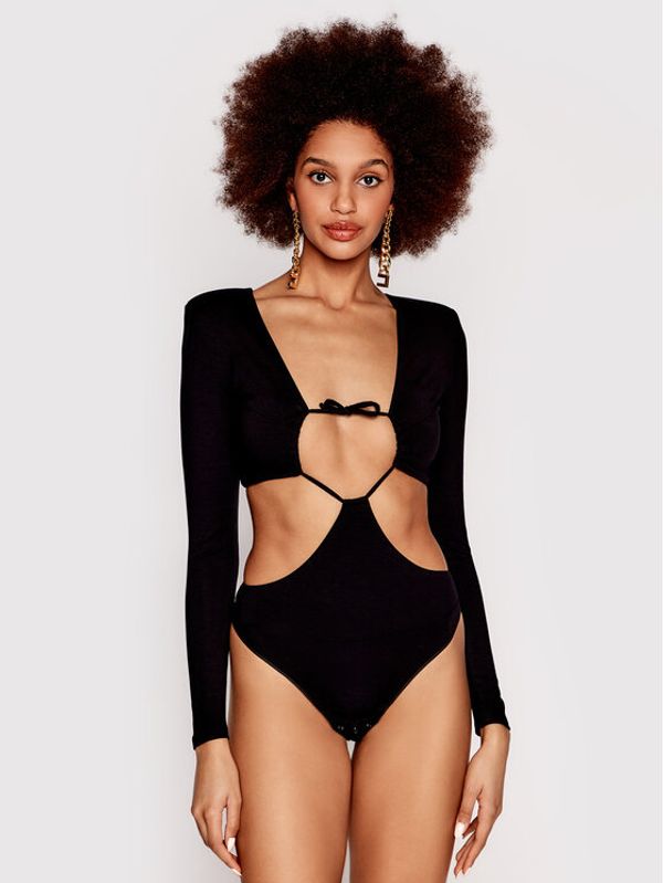 Undress Code Undress Code Блуза Back To Black 412 Черен Slim Fit