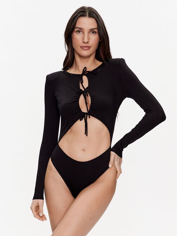 Undress Code Undress Code Боди Con Te Черен Slim Fit