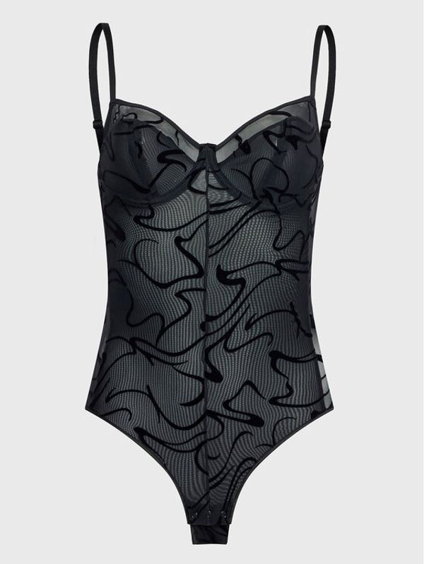 Undress Code Undress Code Боди Never Say Never 456 Черен