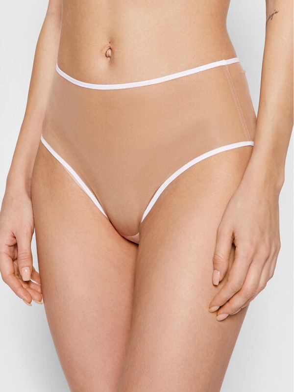 Undress Code Undress Code Класически бикини с висока талия In The Clouds 277 Бежов