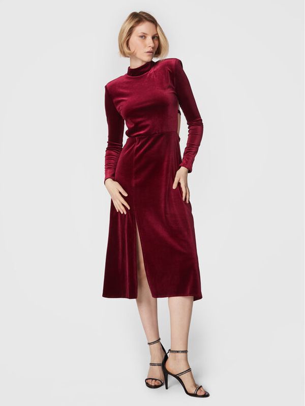 Undress Code Undress Code Коктейлна рокля Cherie 442 Бордо Slim Fit