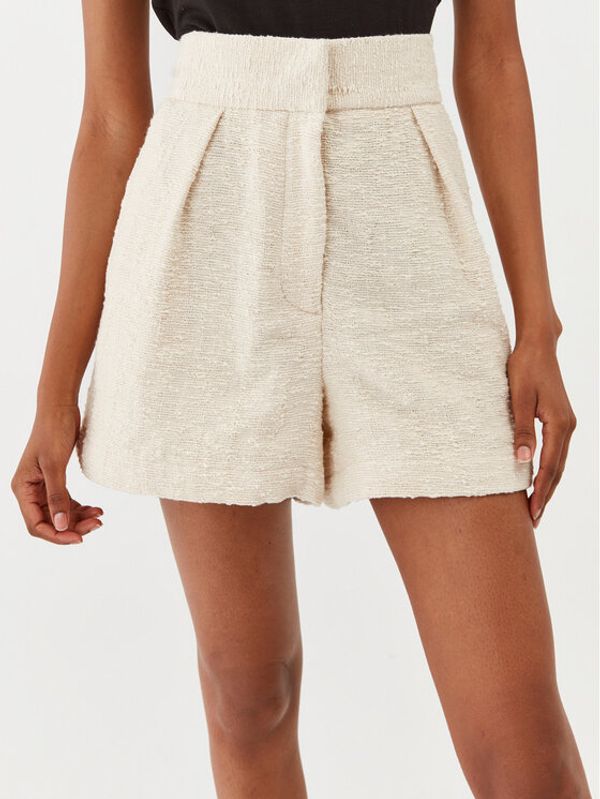 Undress Code Undress Code Шорти от плат Forte Shorts 629 Бежов Regular Fit