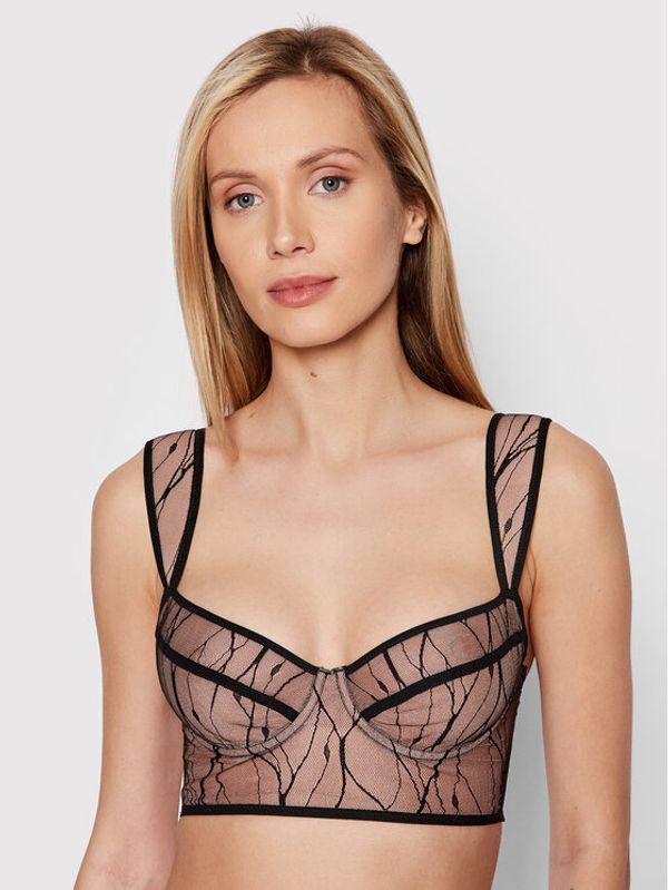 Undress Code Undress Code Сутиен с банели Sky's The Limit 286 Черен