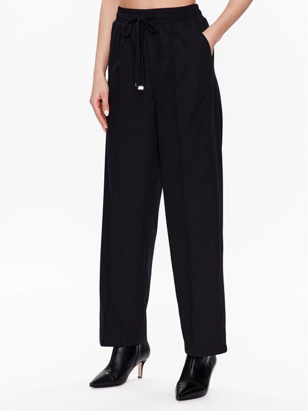 United Colors Of Benetton Benetton Текстилни панталони 40K6DF035 Черен Relaxed Fit