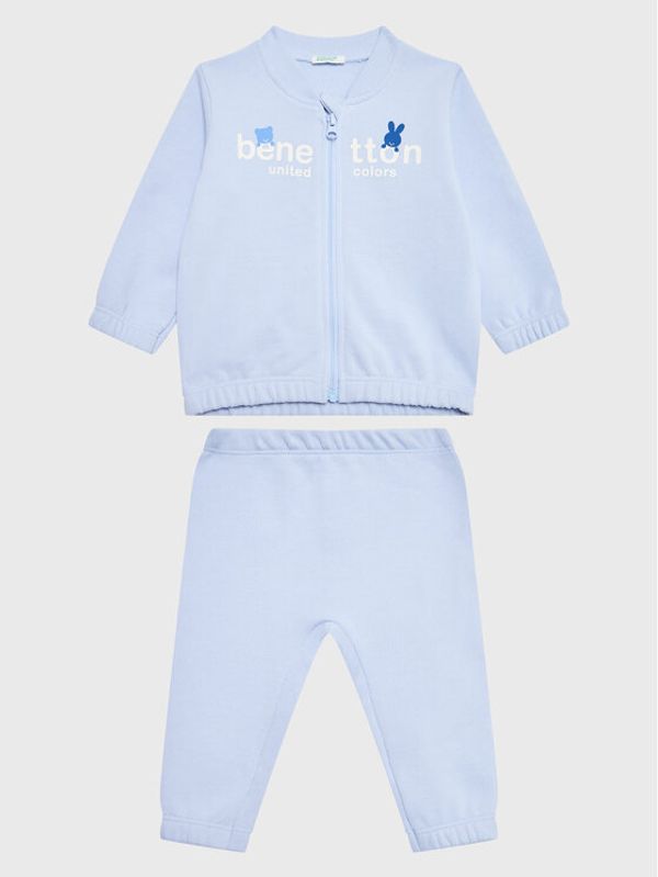 United Colors Of Benetton United Colors Of Benetton Анцуг 3J68A500Q Син Regular Fit