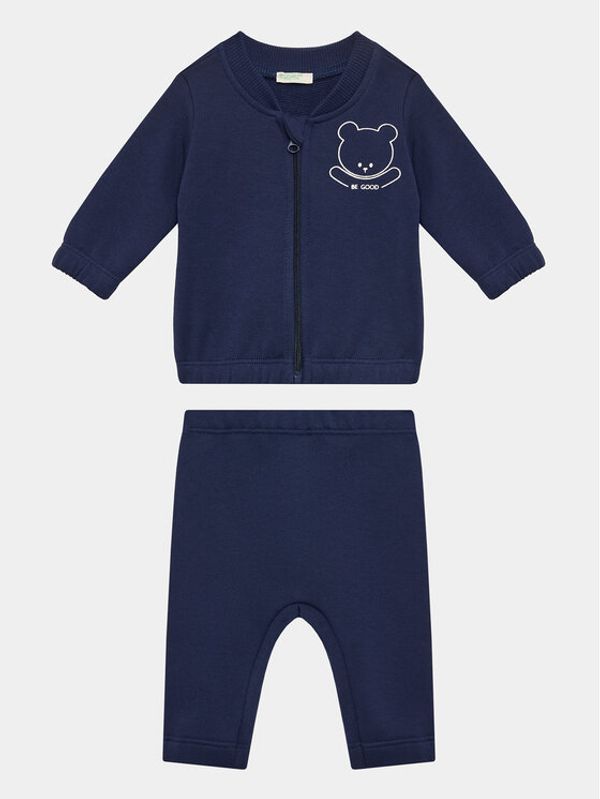 United Colors Of Benetton United Colors Of Benetton Анцуг 3J70AK007 Тъмносин Regular Fit