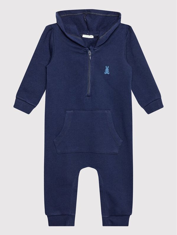 United Colors Of Benetton United Colors Of Benetton Бебешки гащеризон без стъпала 3J70AT00D Тъмносин Regular Fit