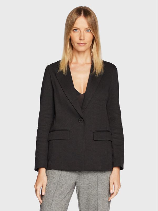 United Colors Of Benetton United Colors Of Benetton Блейзър 28MVDW00F Черен Regular Fit