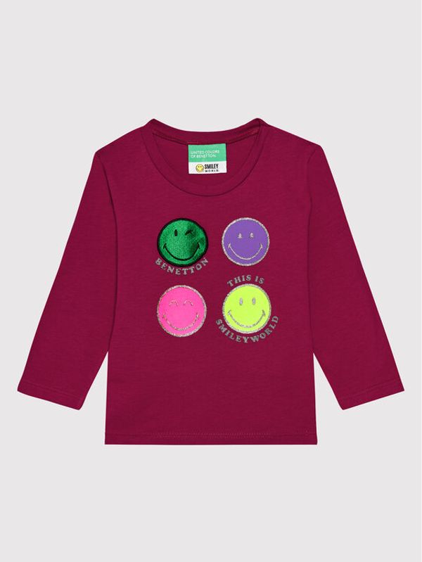United Colors Of Benetton United Colors Of Benetton Блуза 3096C15E3 Розов Regular Fit