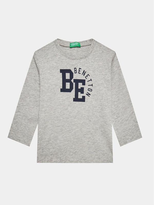 United Colors Of Benetton United Colors Of Benetton Блуза 3096G10A6 Сив Regular Fit