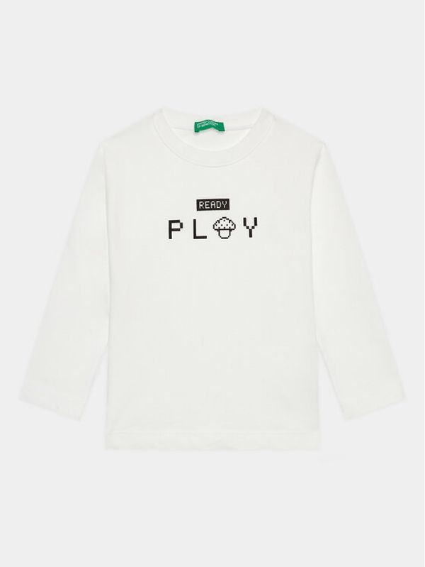 United Colors Of Benetton United Colors Of Benetton Блуза 3096G10AB Бял Regular Fit