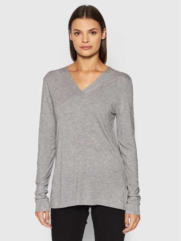 United Colors Of Benetton United Colors Of Benetton Блуза 3AOHE4276 Сив Regular Fit