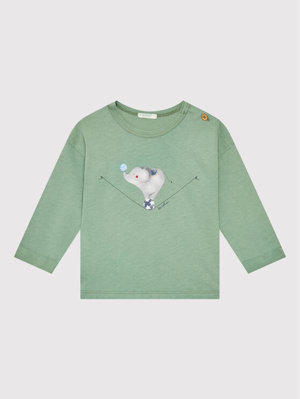 United Colors Of Benetton United Colors Of Benetton Блуза 3ATNA1017 Зелен Regular Fit