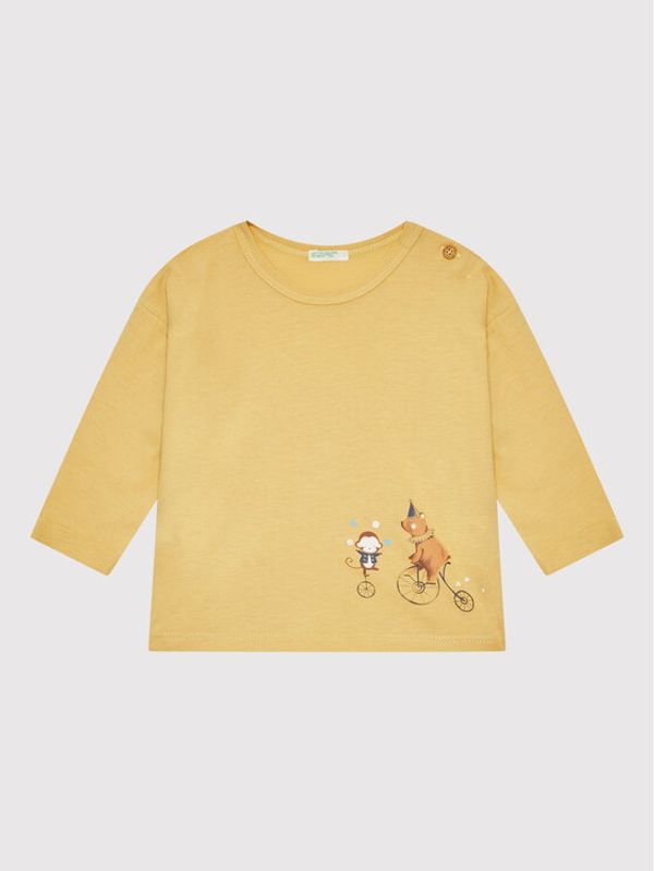 United Colors Of Benetton United Colors Of Benetton Блуза 3ATNA1017 Жълт Regular Fit
