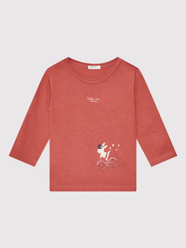 United Colors Of Benetton United Colors Of Benetton Блуза 3ATNA1018 Розов Regular Fit