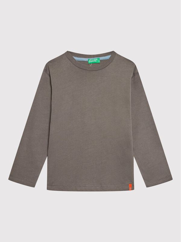 United Colors Of Benetton United Colors Of Benetton Блуза 3ATNC15EM Сив Regular Fit