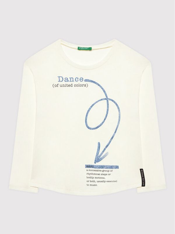 United Colors Of Benetton United Colors Of Benetton Блуза 3ATNC15F1 Жълт Regular Fit