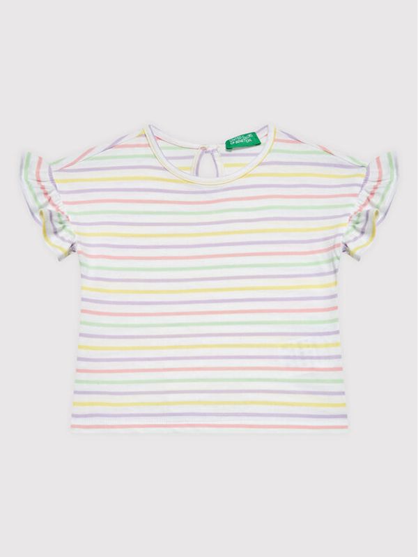 United Colors Of Benetton United Colors Of Benetton Блуза 3C7YG102B Цветен Regular Fit