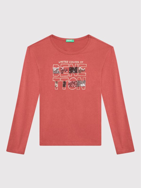 United Colors Of Benetton United Colors Of Benetton Блуза 3EG9C15FY Червен Regular Fit