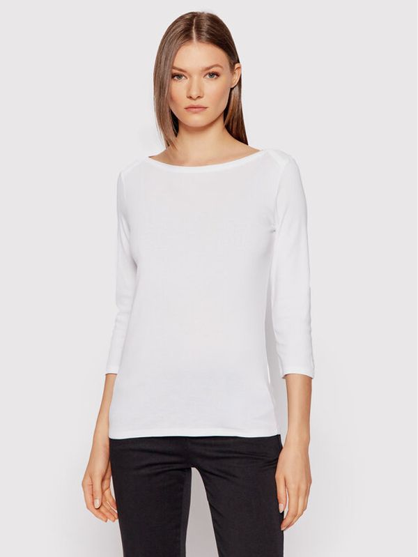 United Colors Of Benetton United Colors Of Benetton Блуза 3GA2E16A1 Бял Regular Fit