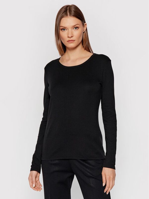 United Colors Of Benetton United Colors Of Benetton Блуза 3GA2E16F9 Черен Regular Fit