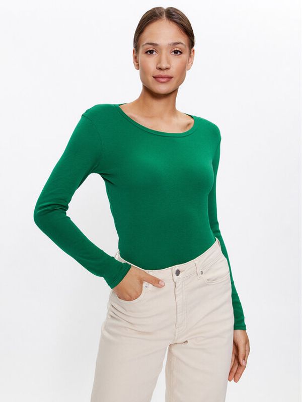 United Colors Of Benetton United Colors Of Benetton Блуза 3GA2E16F9 Зелен Regular Fit