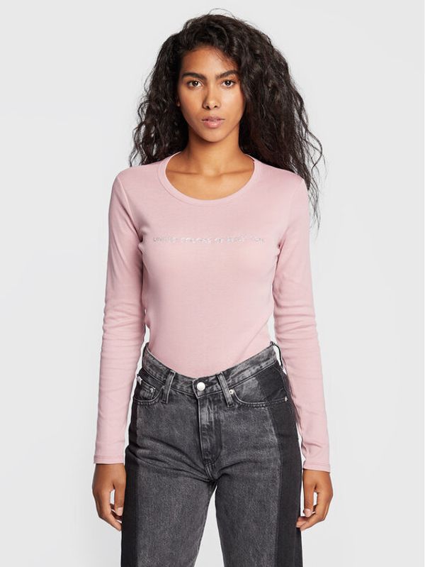 United Colors Of Benetton United Colors Of Benetton Блуза 3GA2E16G0 Розов Regular Fit