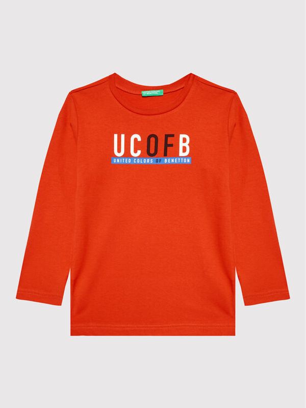 United Colors Of Benetton United Colors Of Benetton Блуза 3I1XC105U Червен Regular Fit