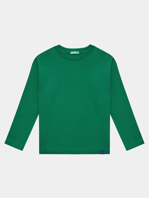 United Colors Of Benetton United Colors Of Benetton Блуза 3I1XC10DB Зелен Regular Fit