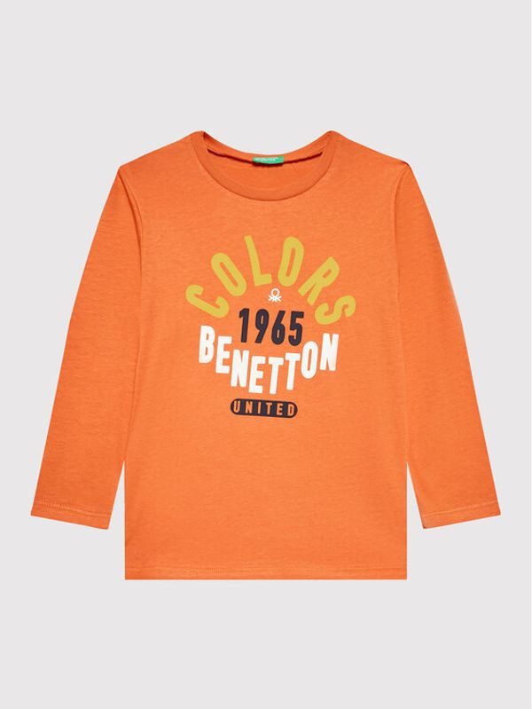 United Colors Of Benetton United Colors Of Benetton Блуза 3I1XG104D Оранжев Regular Fit