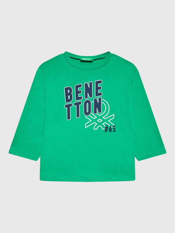 United Colors Of Benetton United Colors Of Benetton Блуза 3I1XG104D Зелен Regular Fit