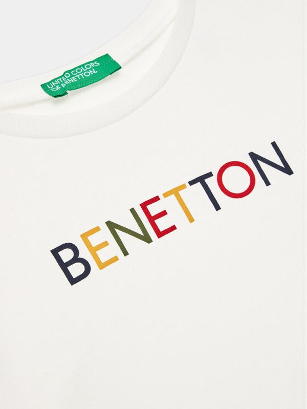United Colors Of Benetton United Colors Of Benetton Блуза 3I1XG10A8 Бял Regular Fit
