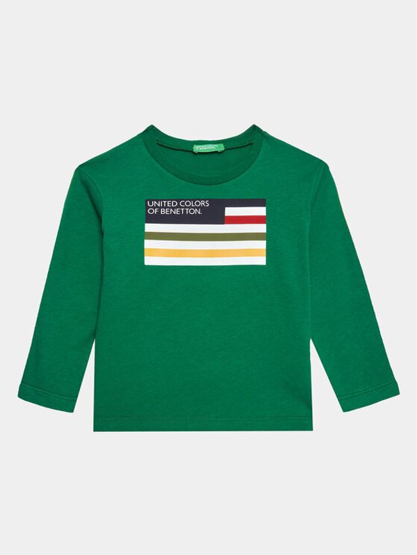 United Colors Of Benetton United Colors Of Benetton Блуза 3I1XG10A8 Зелен Regular Fit