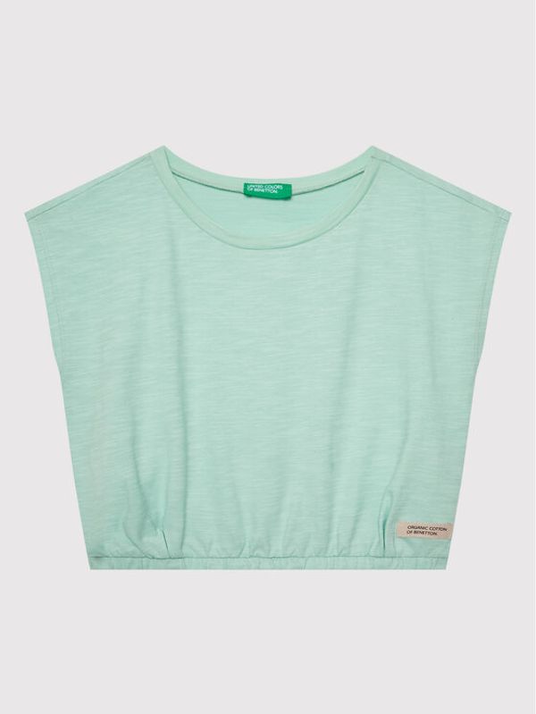 United Colors Of Benetton United Colors Of Benetton Блуза 3MM5C104T Зелен Regular Fit