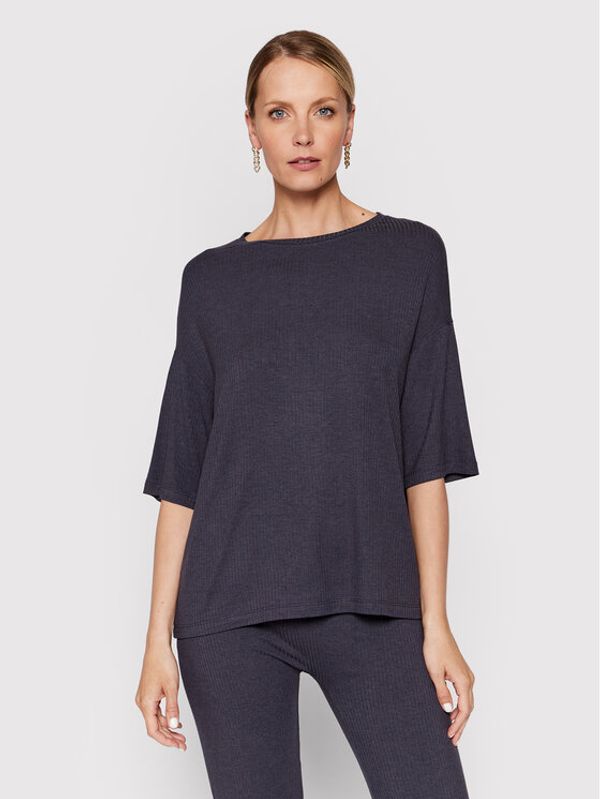 United Colors Of Benetton United Colors Of Benetton Блуза 3O4P3M018 Тъмносин Boxy Fit