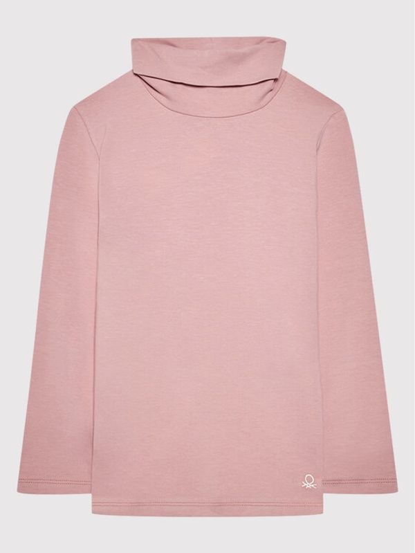 United Colors Of Benetton United Colors Of Benetton Блуза 3P4ZC2193 Розов Regular Fit