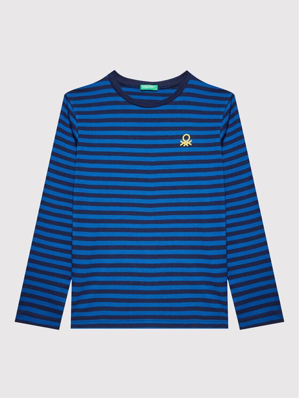 United Colors Of Benetton United Colors Of Benetton Блуза 3XWWC105X Син Regular Fit