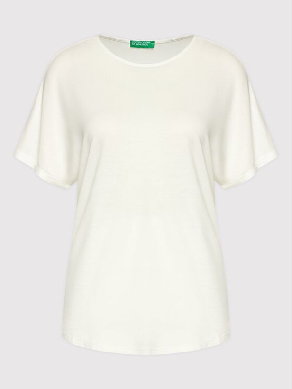 United Colors Of Benetton United Colors Of Benetton Блуза 3Z12E1AG1 Бежов Regular Fit