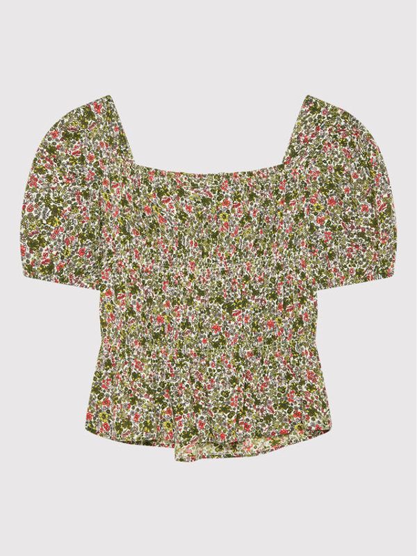 United Colors Of Benetton United Colors Of Benetton Блуза 50N5CQ006 Зелен Regular Fit