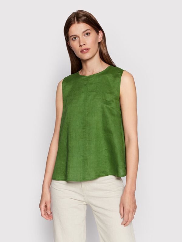 United Colors Of Benetton United Colors Of Benetton Блуза 5BMLDQ01N Зелен Regular Fit