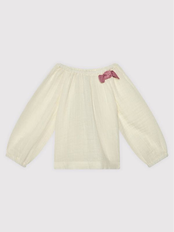 United Colors Of Benetton United Colors Of Benetton Блуза 5XVA5QL90 Бежов Relaxed Fit